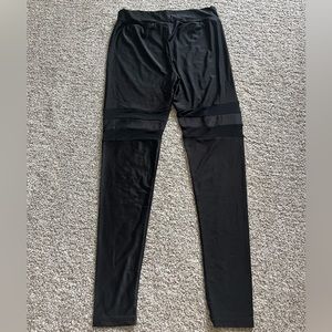 Shein Black Leggings w/Mesh